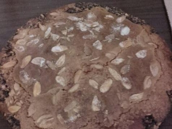 Torta mandorle e caffè
